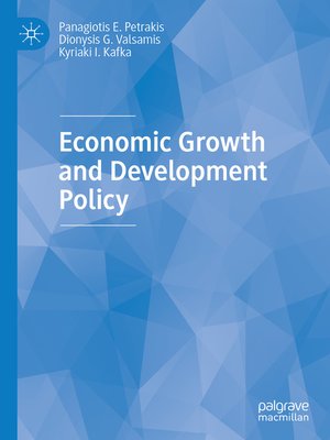 cover image of Economic Growth and Development Policy